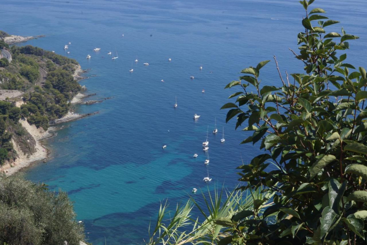 Apartmán Total Sea View Grimaldi Ventimiglia Exteriér fotografie