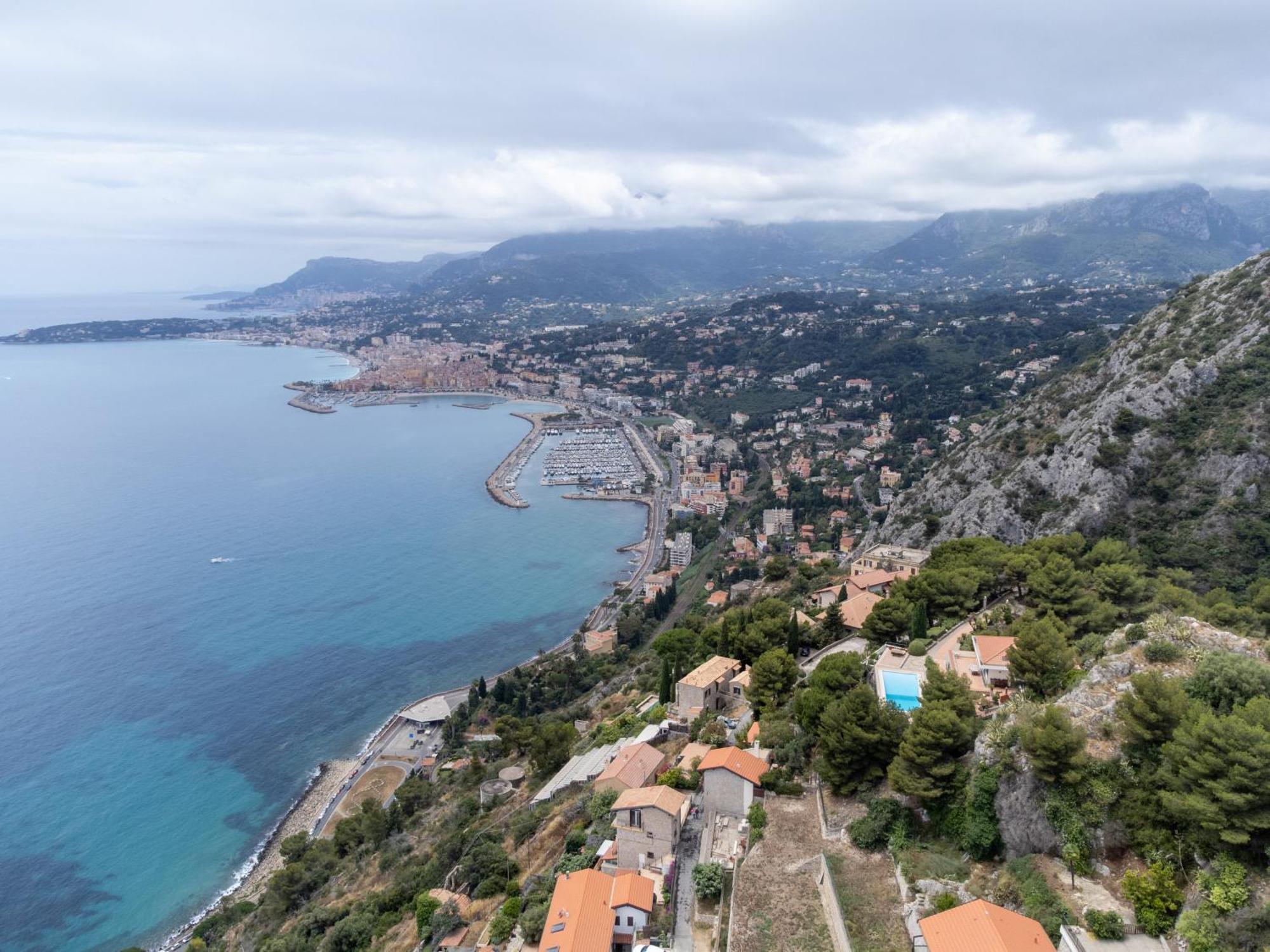 Apartmán Total Sea View Grimaldi Ventimiglia Exteriér fotografie